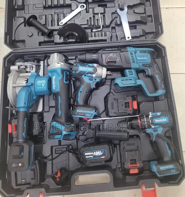 5 in 1 Cordless Makita Combo Tool Kit