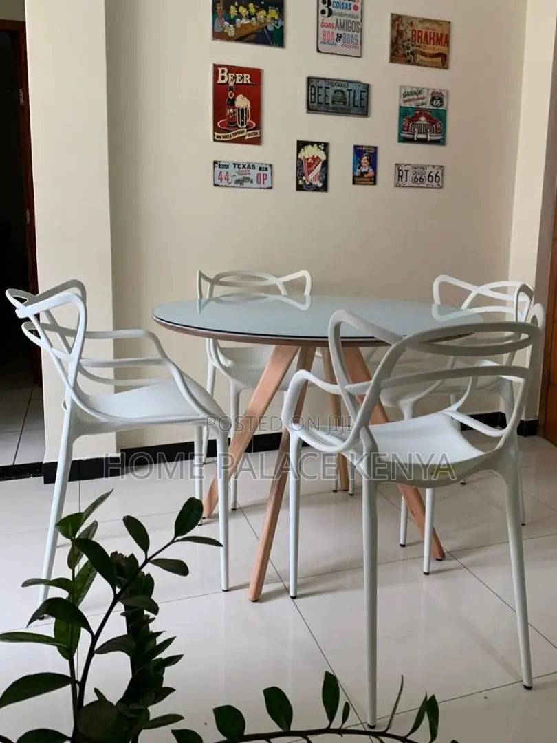 Dining Chair; Premium Modern Plastic Dining Chair for Home