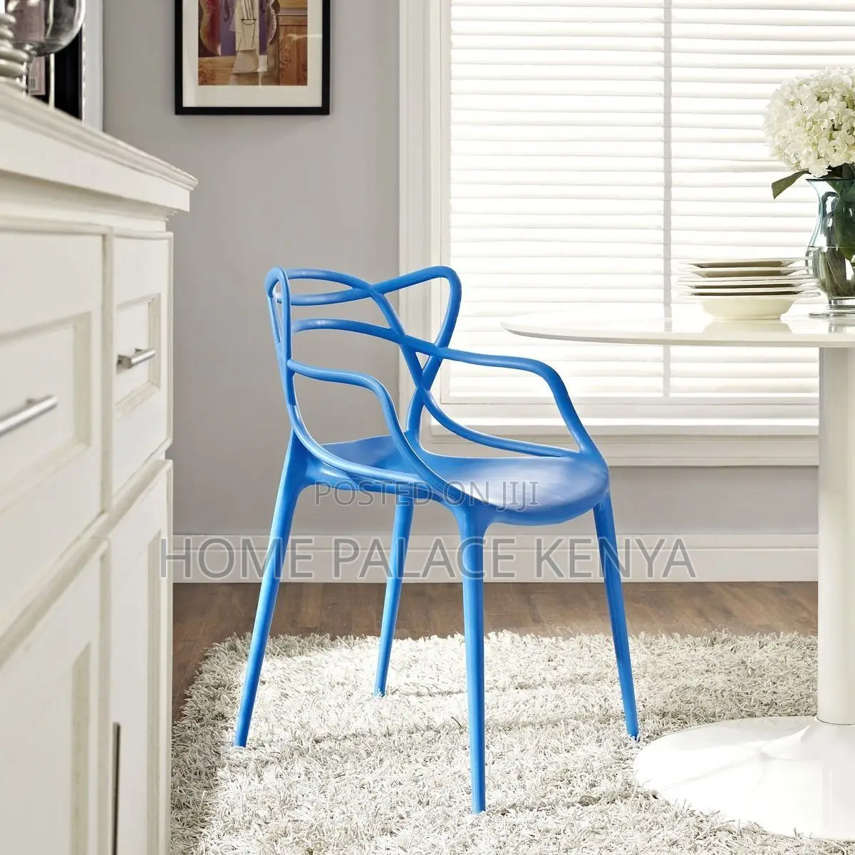 Dining Chair; Premium Modern Plastic Dining Chair for Home