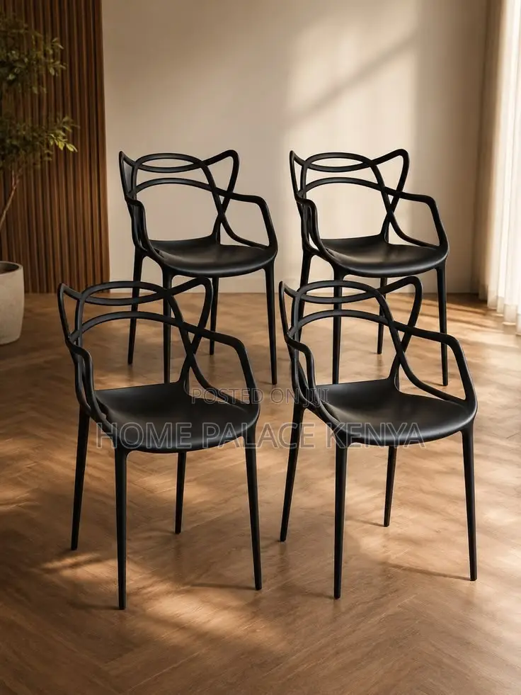 Dining Chair; Premium Modern Plastic Dining Chair for Home