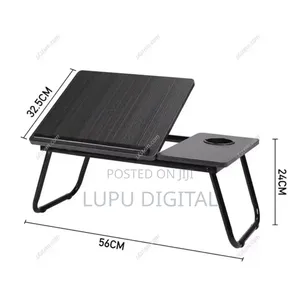Adjustable Tilting Laptop Folding Table Stand Desk Bed Table