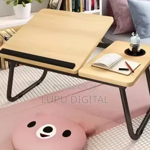 Adjustable Tilting Laptop Folding Table Stand Desk Bed Table
