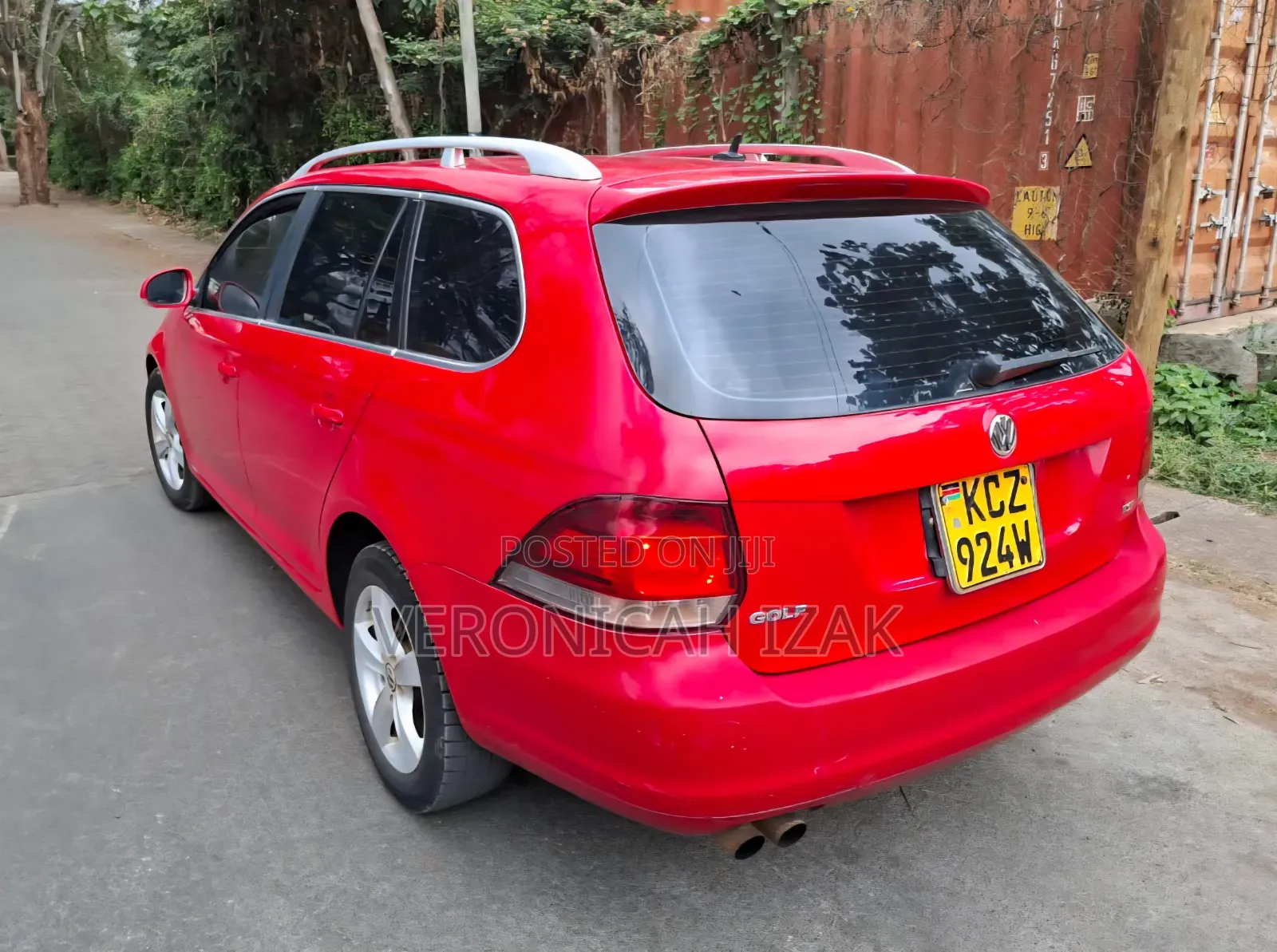 Volkswagen Golf 2013 Red