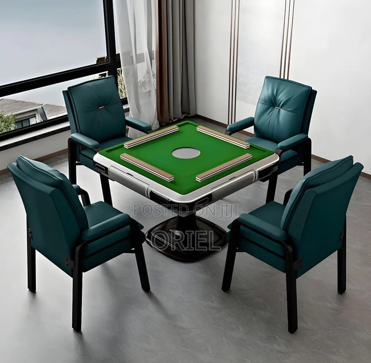 Office Chair : Mid-Back Modern Leather Task Chair With Fixed Arms