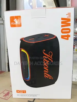Kisonli 40W Portable Speaker
Bluetooth+FM+Aux+TF Card