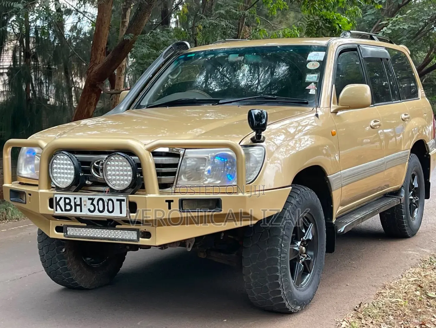 Toyota Land Cruiser 2003 Gold