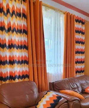 Shades of Orange Quality Curtains