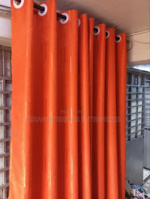 Shades of Orange Quality Curtains
