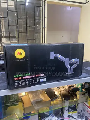 NB F160 Dual Monitor Desk Mount