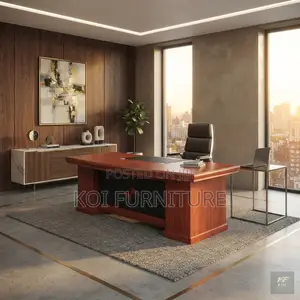 Office Desk; 1400mm Executive L Shape Supreme Desk