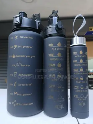 3 in 1 Water Bottles Available