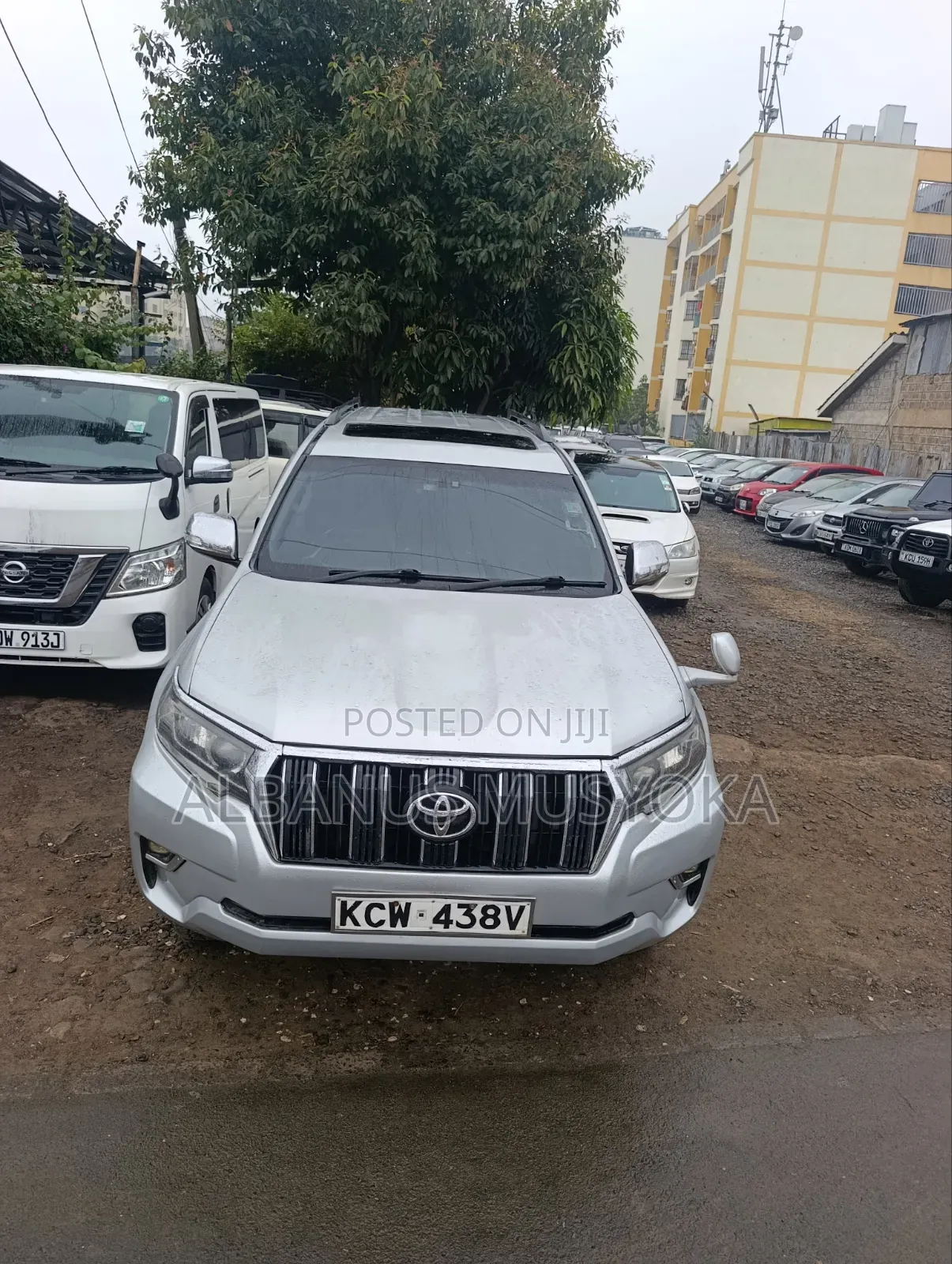 Toyota Land Cruiser Prado 2012 Silver