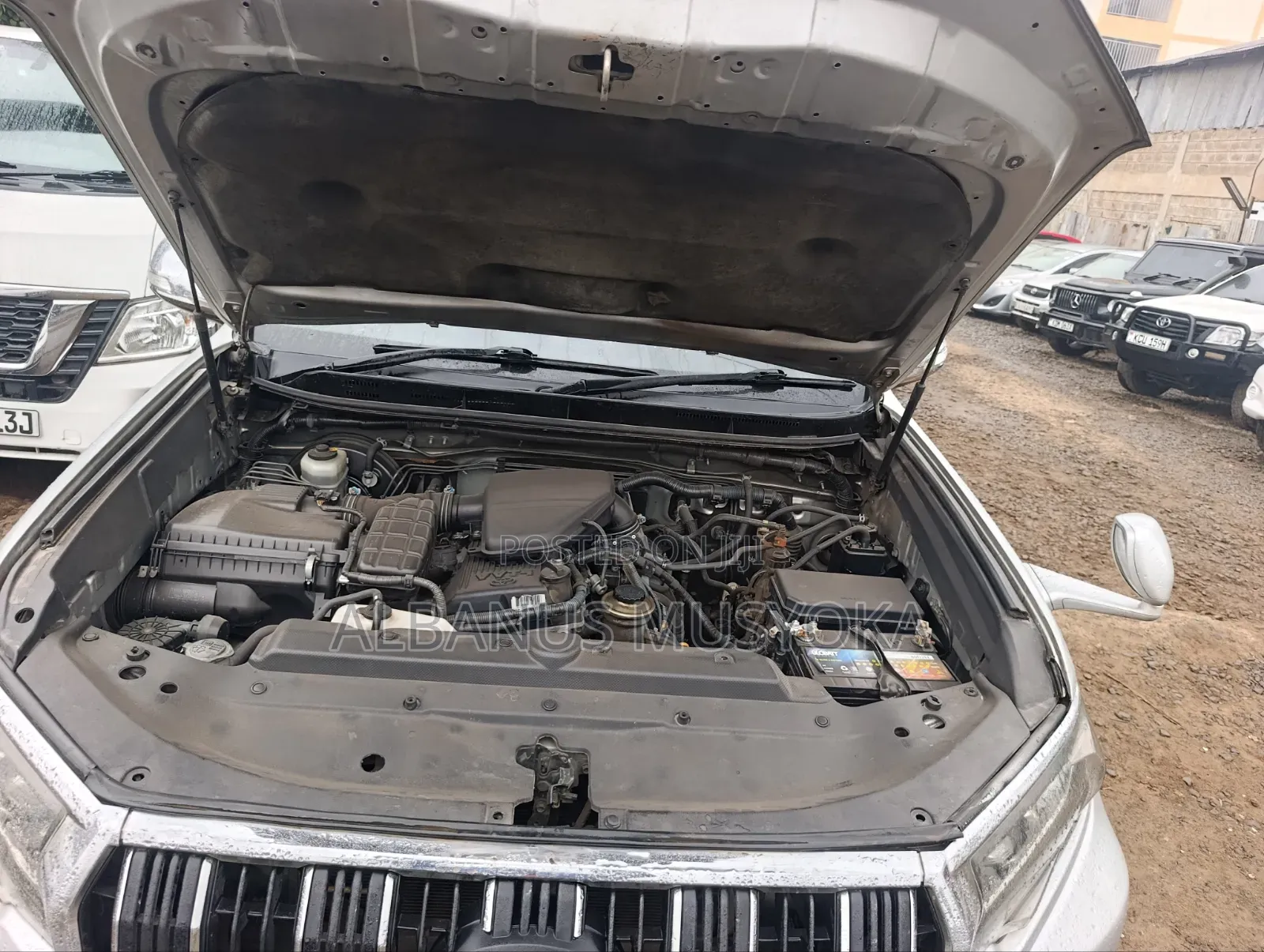 Toyota Land Cruiser Prado 2012 Silver