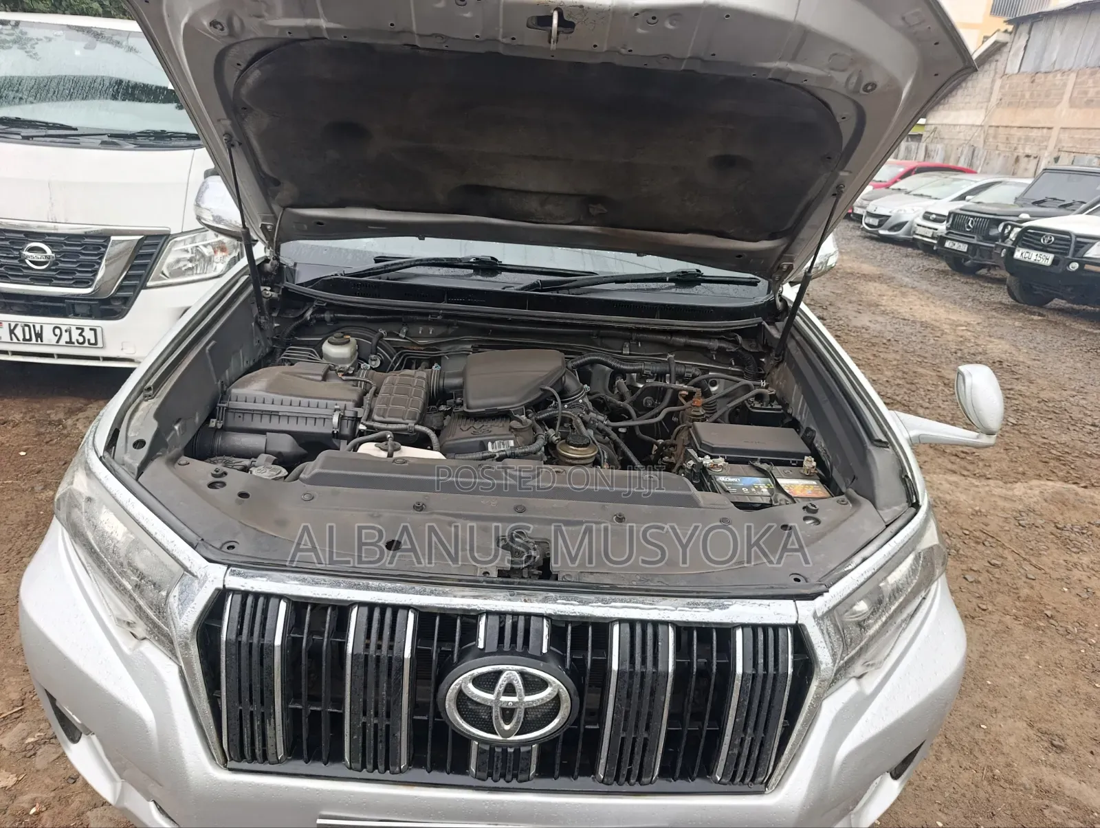 Toyota Land Cruiser Prado 2012 Silver