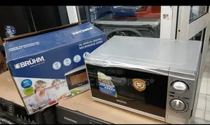 Bruhm 20L Silver Microwave