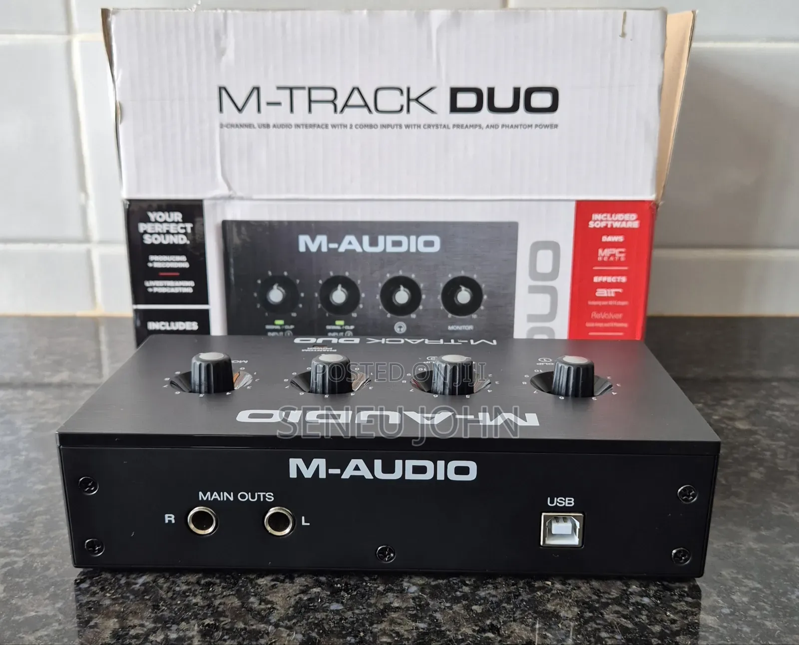 M-Audio Mtrack Duo (2 Channel in 2 Out) Audio Interface