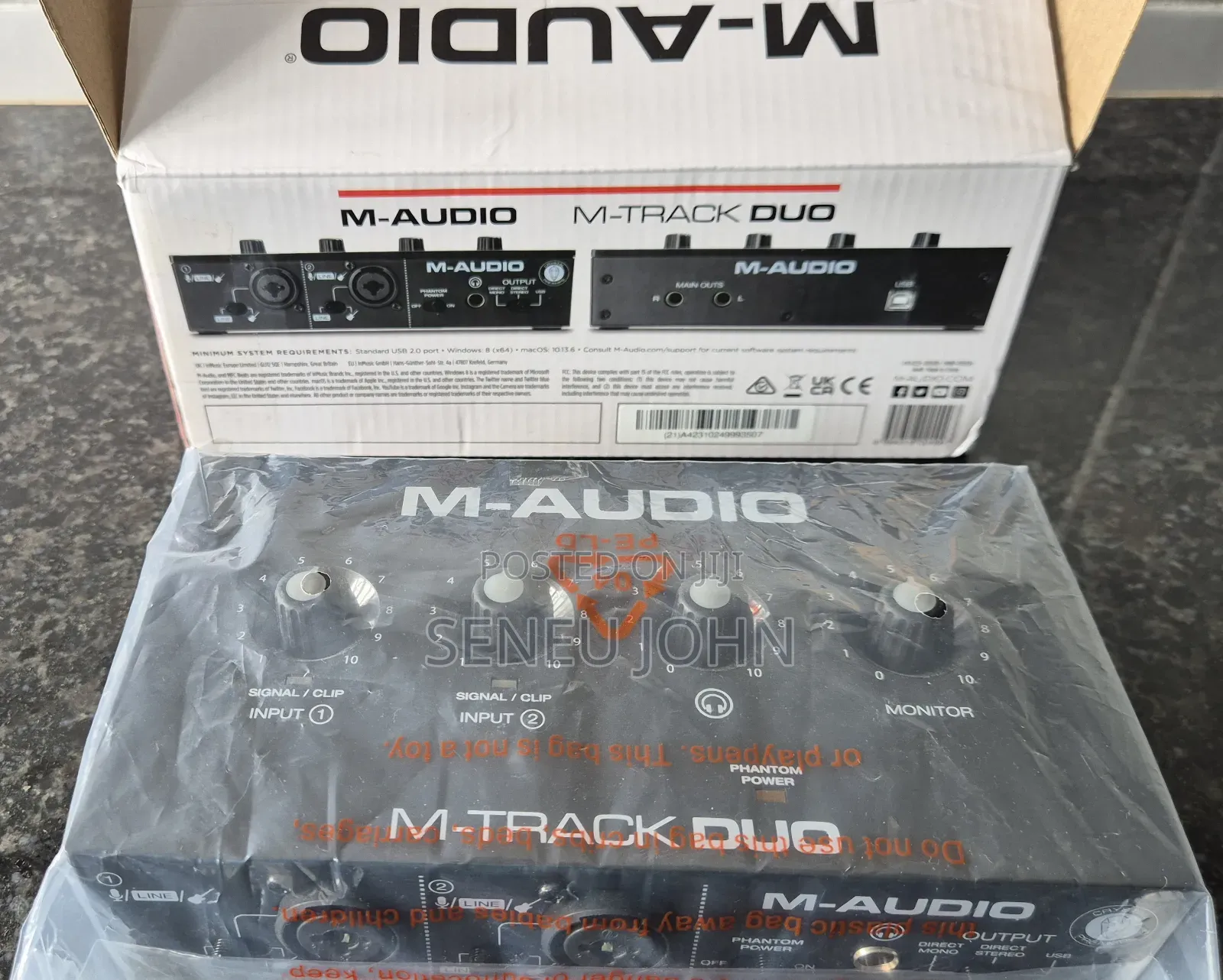 M-Audio Mtrack Duo (2 Channel in 2 Out) Audio Interface