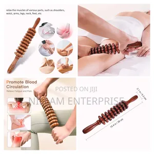 *9 Wheel Massage Wood Therapy Massage Tool
