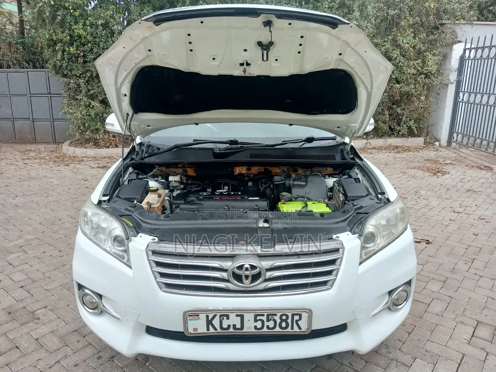Toyota Vanguard 2009 Off white