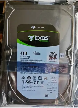 Seagate 4TB Exos 7E8 Enterprise SATA 3.5 Inch Hard Drive