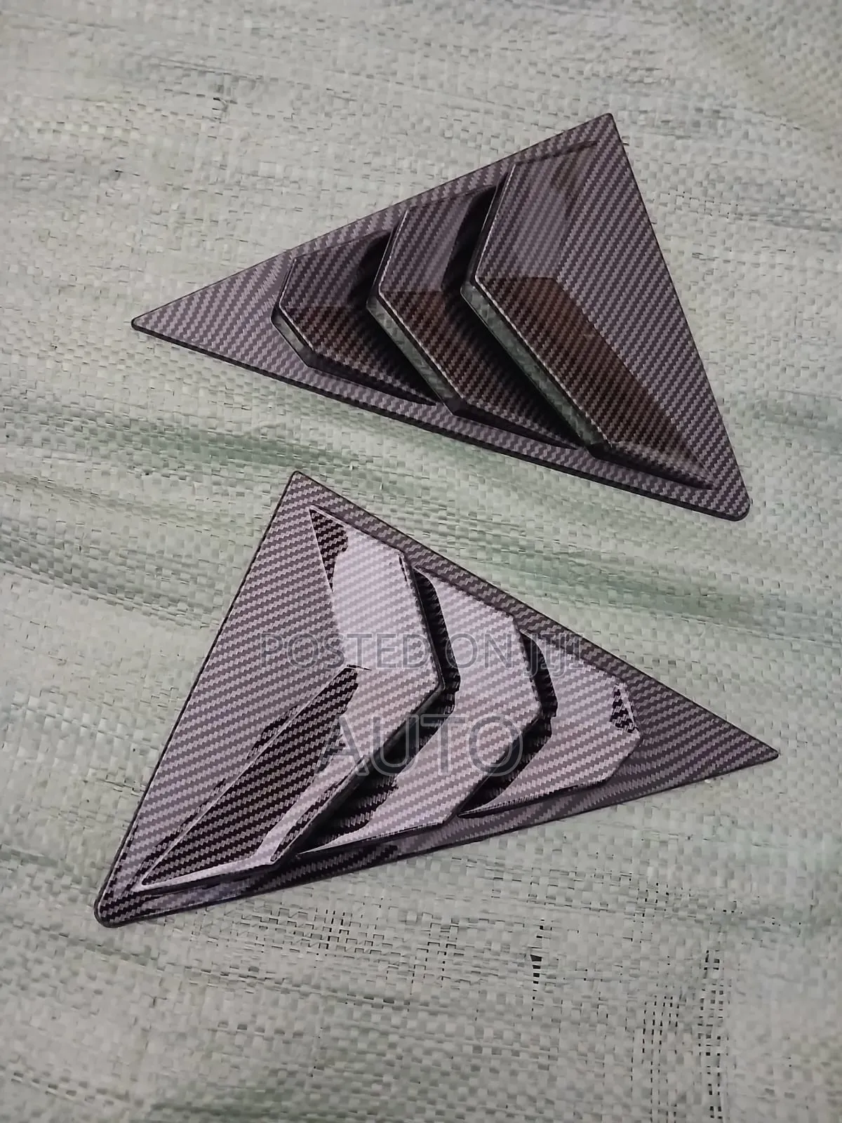 Toyota Mark X GRX120 Window Louvers | Rear Window Louver