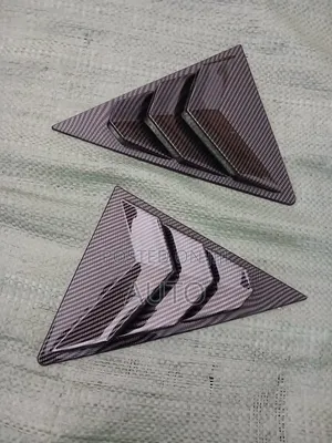 Toyota Mark X GRX120 Window Louvers | Rear Window Louver