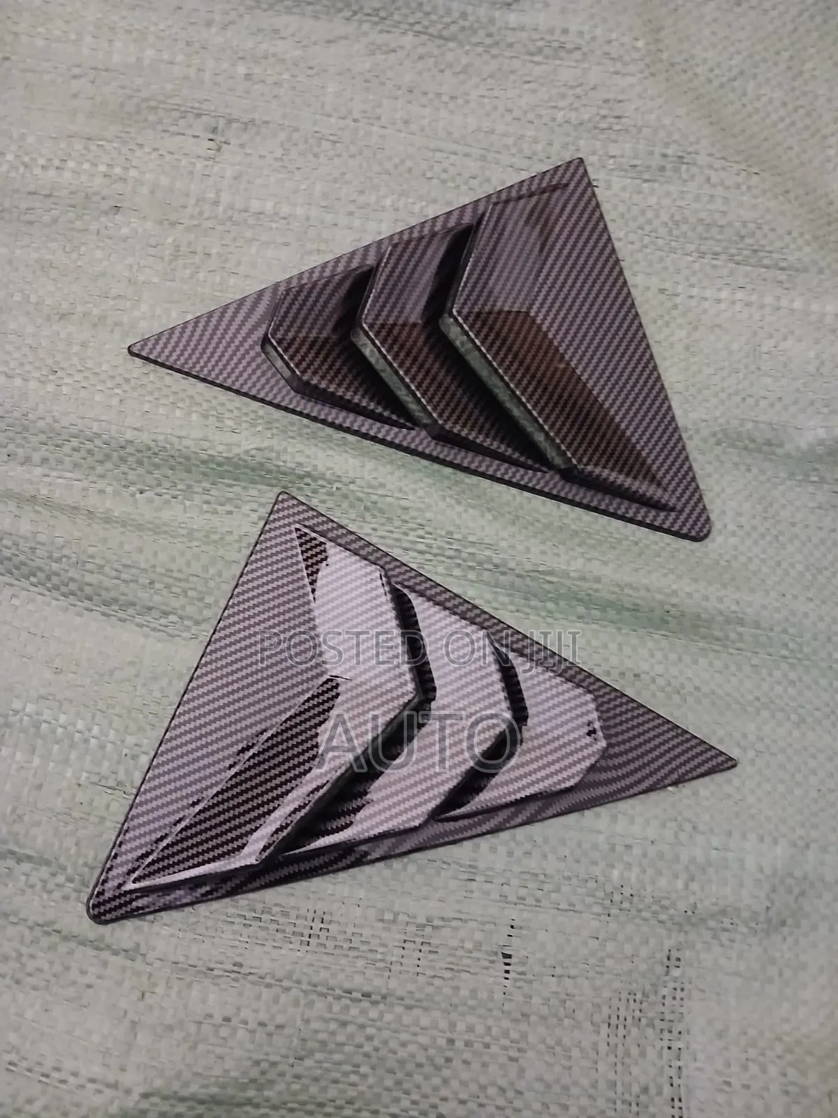 Toyota Mark X GRX120 Window Louvers | Rear Window Louver