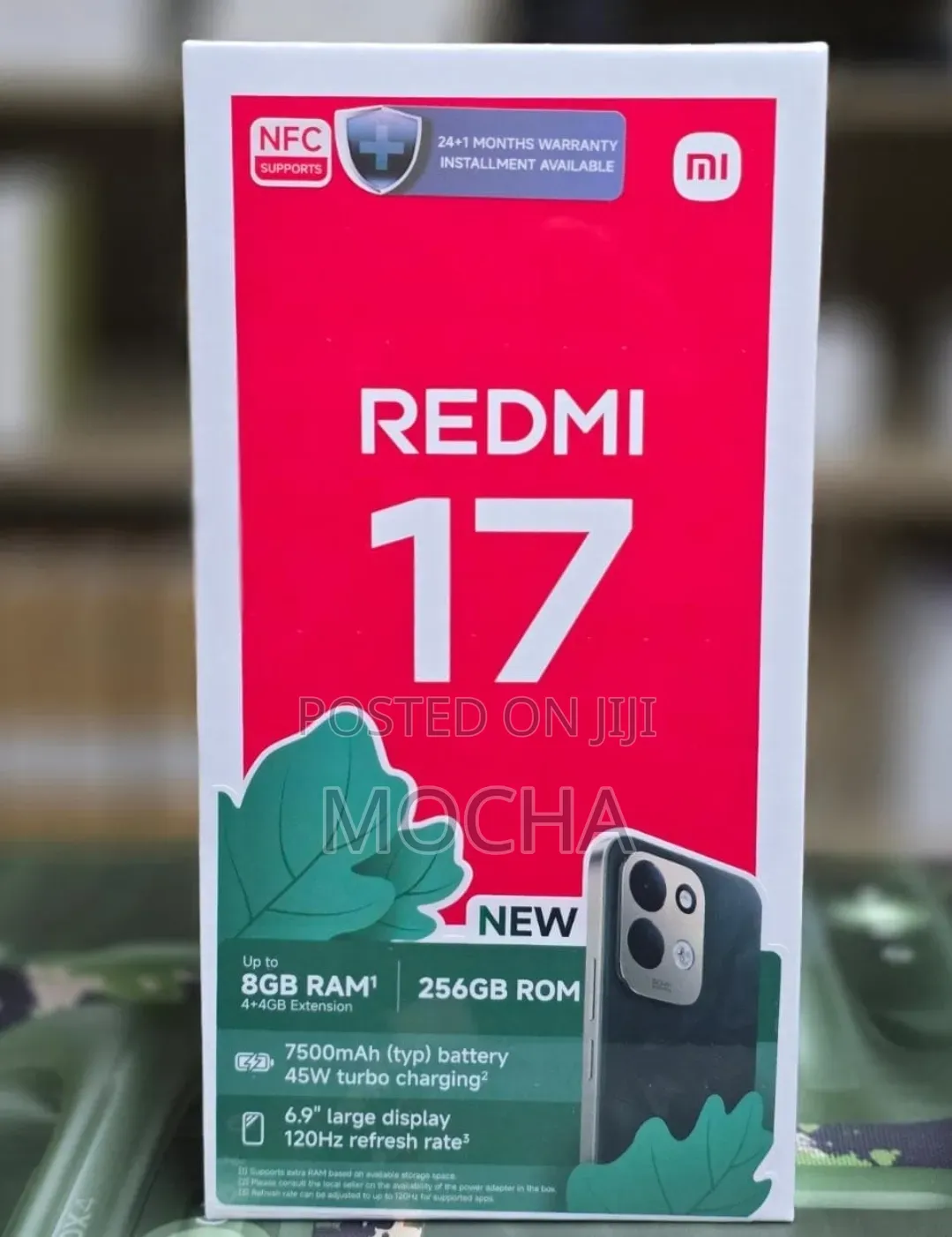 New Xiaomi Redmi 17 256 GB Black