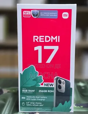 New Xiaomi Redmi 17 256 GB Black