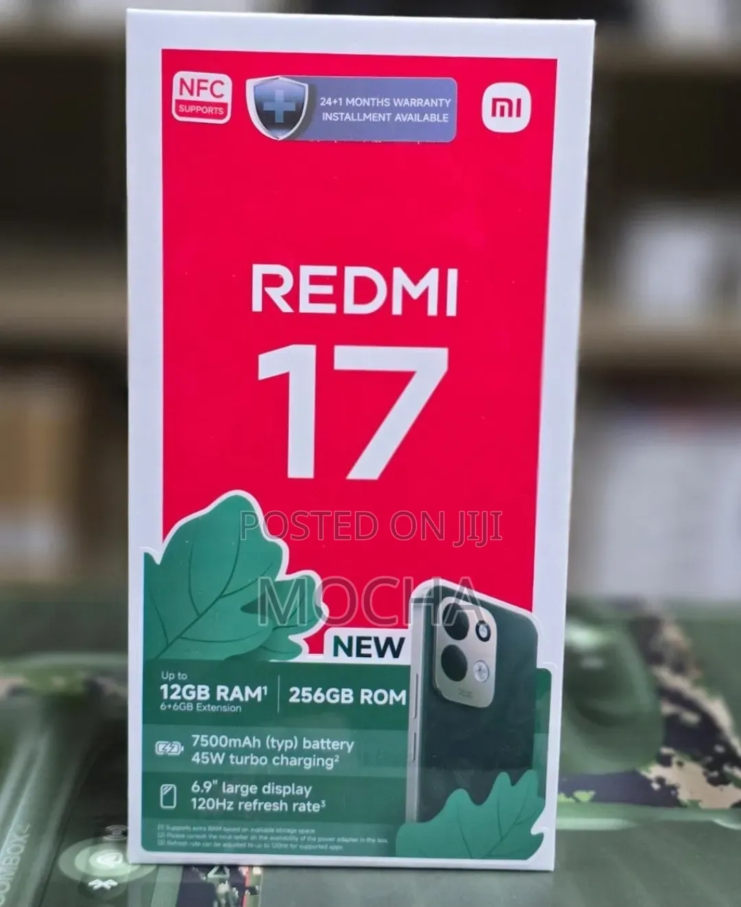 New Xiaomi Redmi 17 256 GB Black