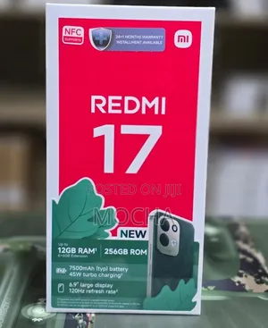 New Xiaomi Redmi 17 256 GB Black