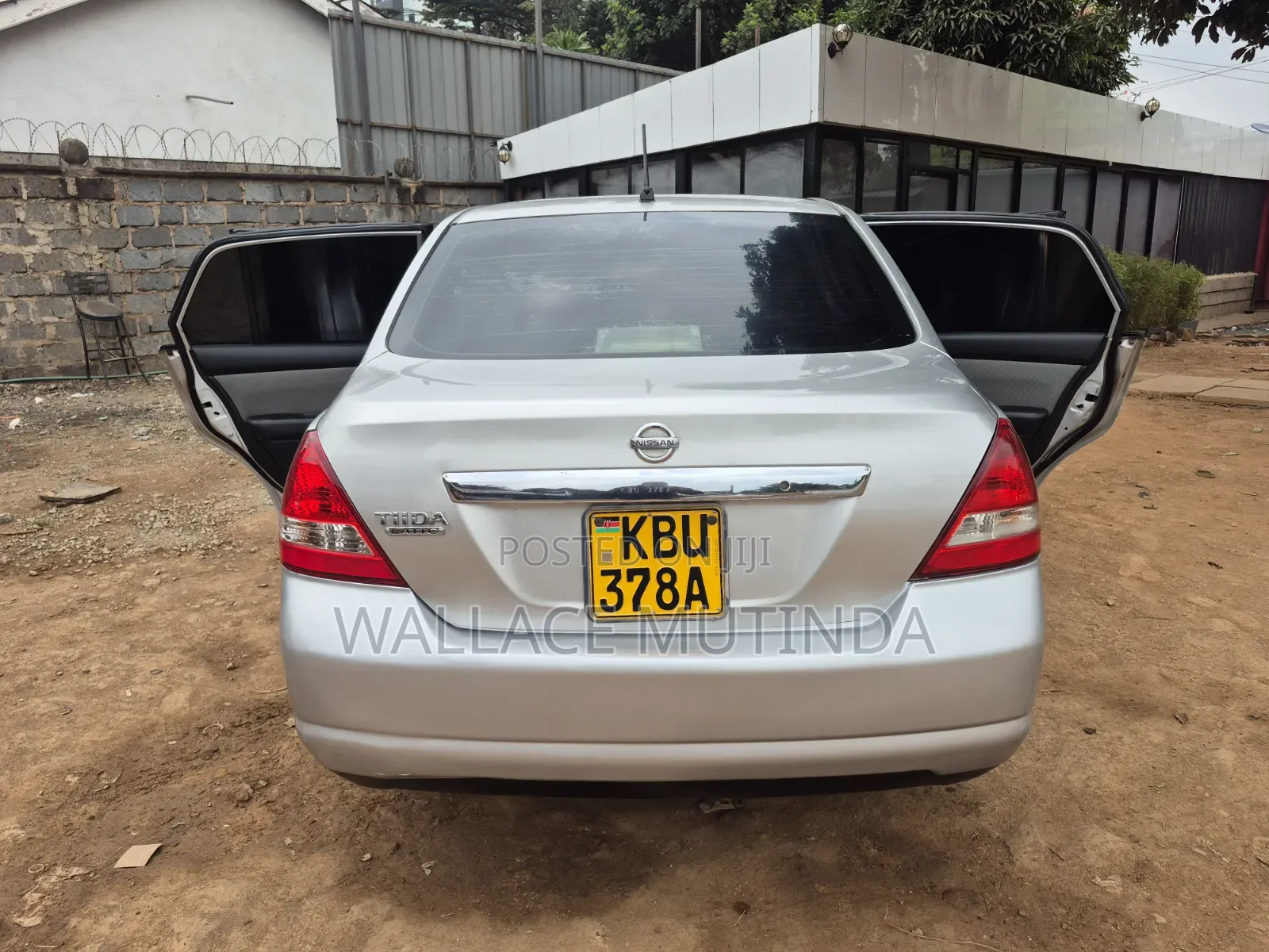 Nissan Tiida 2007 Silver