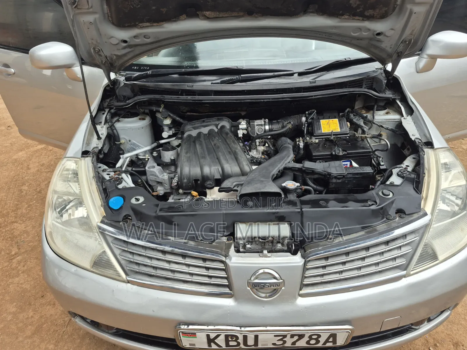 Nissan Tiida 2007 Silver