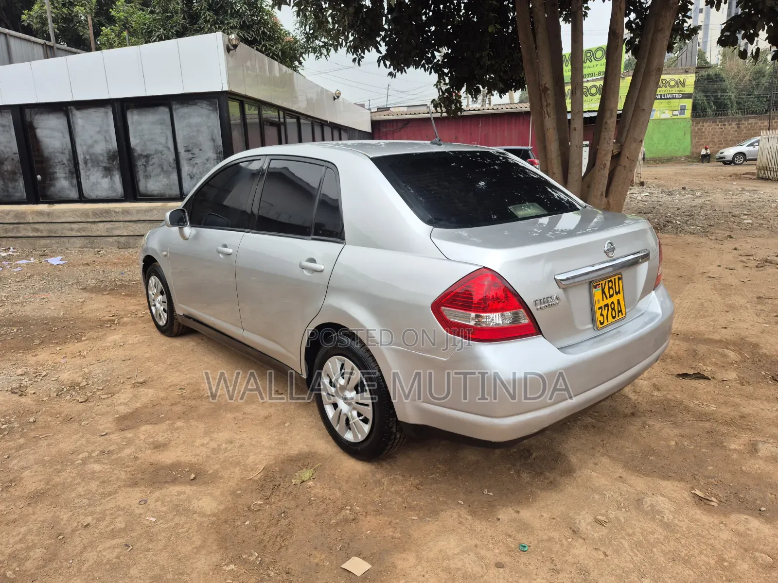 Nissan Tiida 2007 Silver