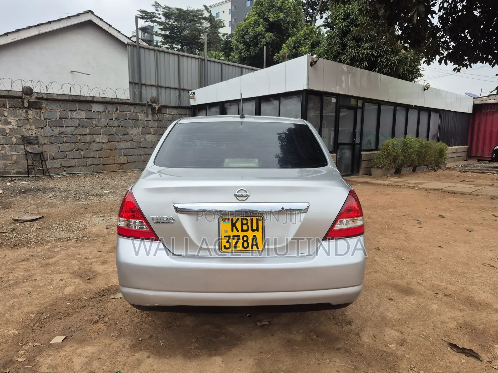 Nissan Tiida 2007 Silver