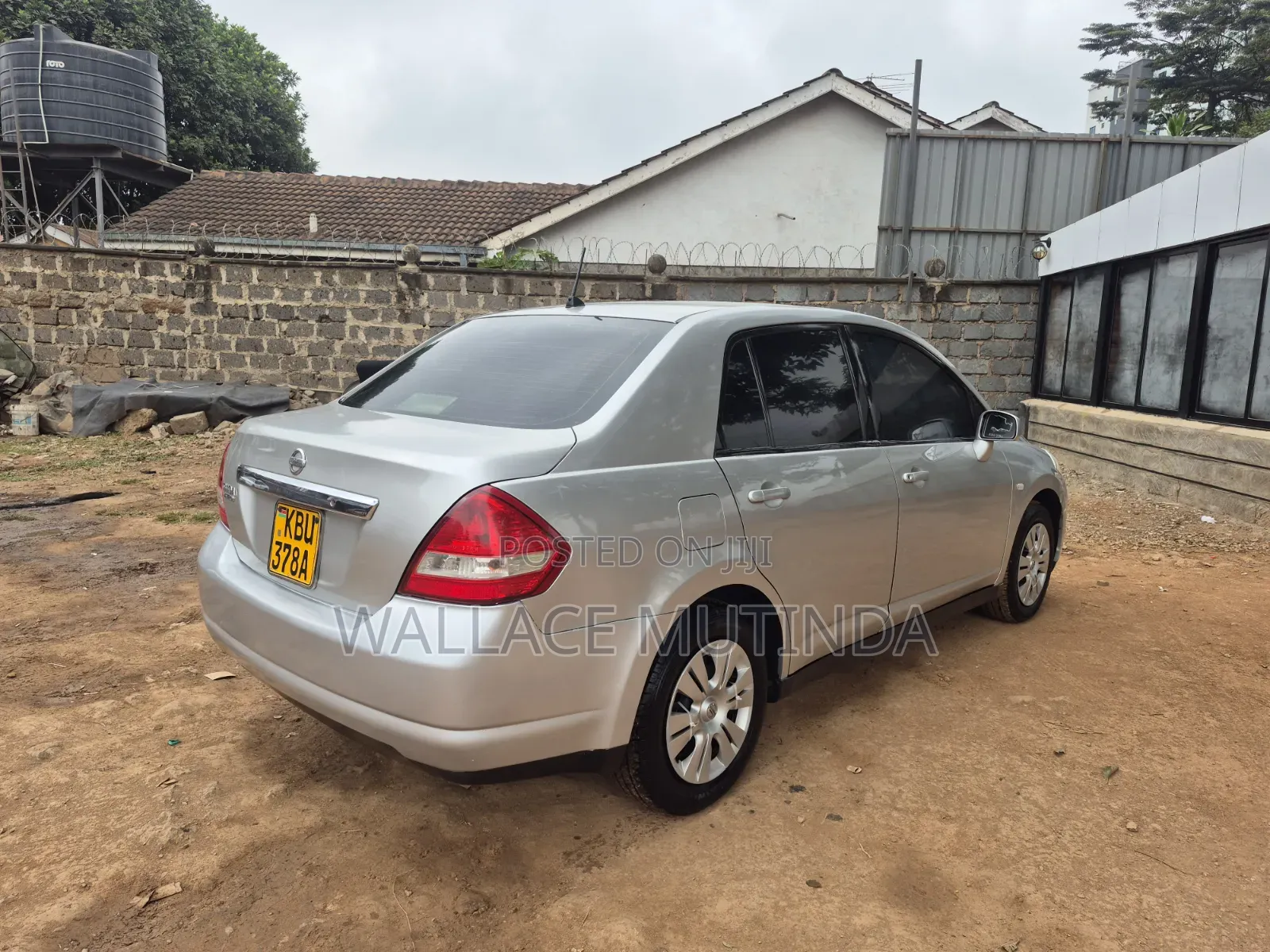 Nissan Tiida 2007 Silver