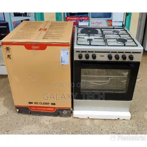 VON STANDING COOKER 60X60cm 3 Gas + 1 Electric Burners