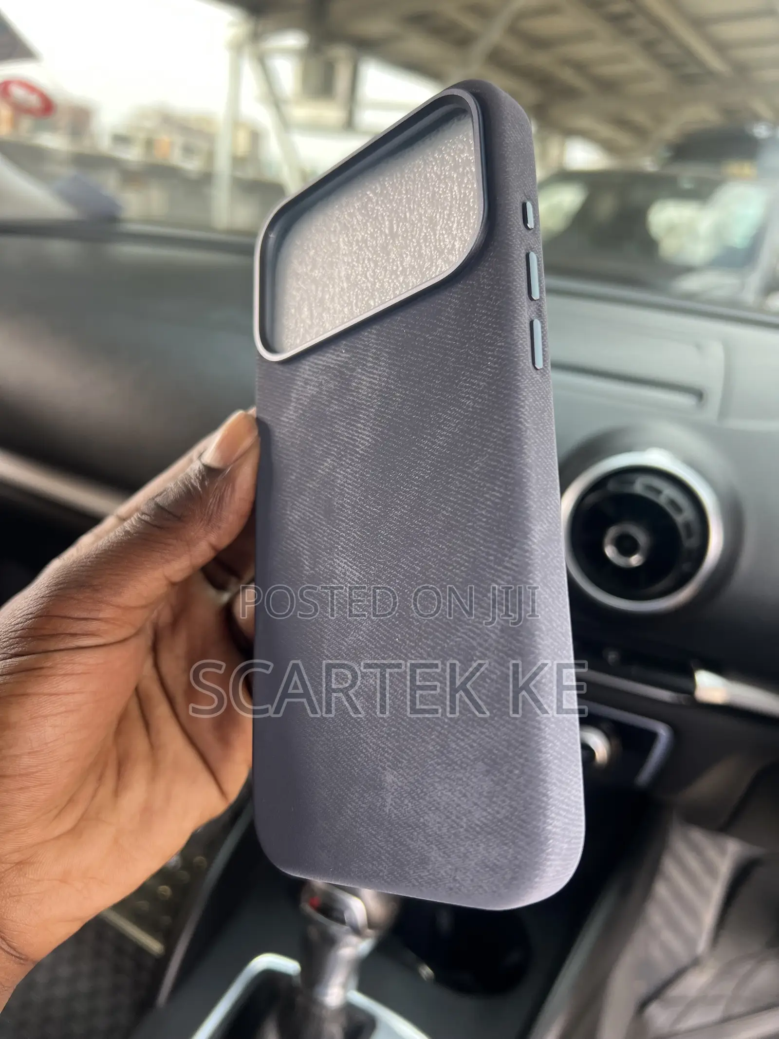 iPhone 17-Pro Max Cover Flannel Leather