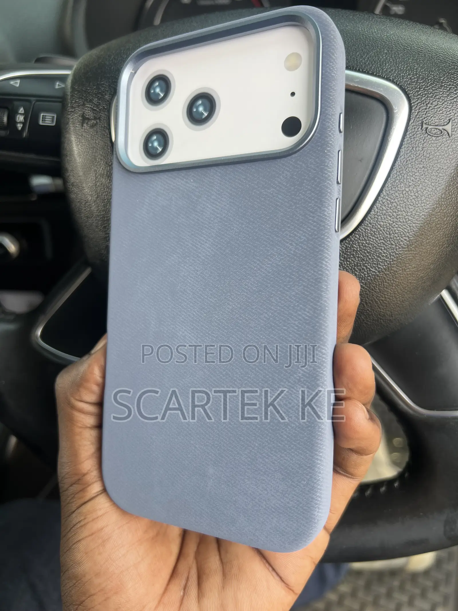iPhone 17-Pro Max Cover Flannel Leather