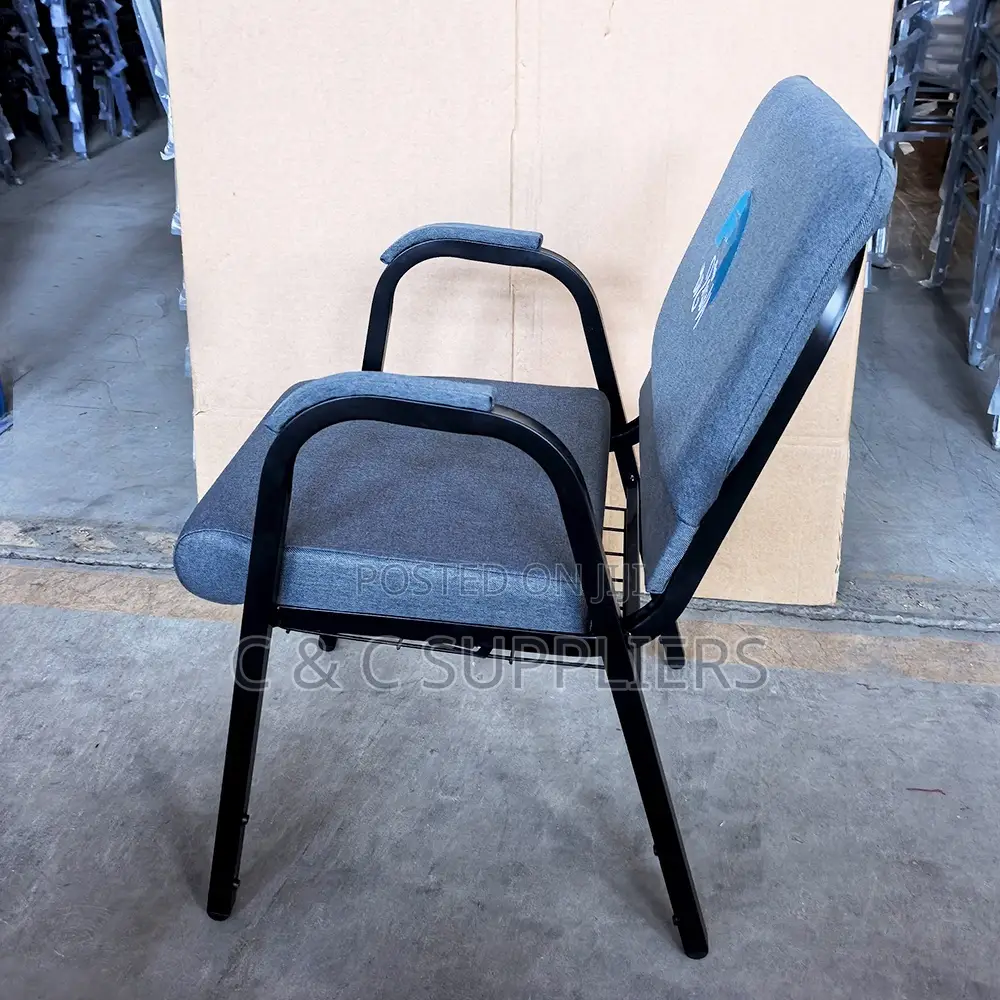 Modern Interlocking Conference Chair.