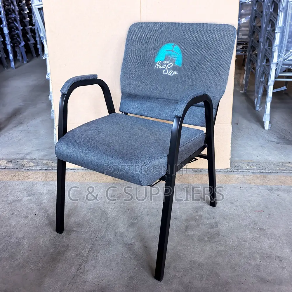 Modern Interlocking Conference Chair.