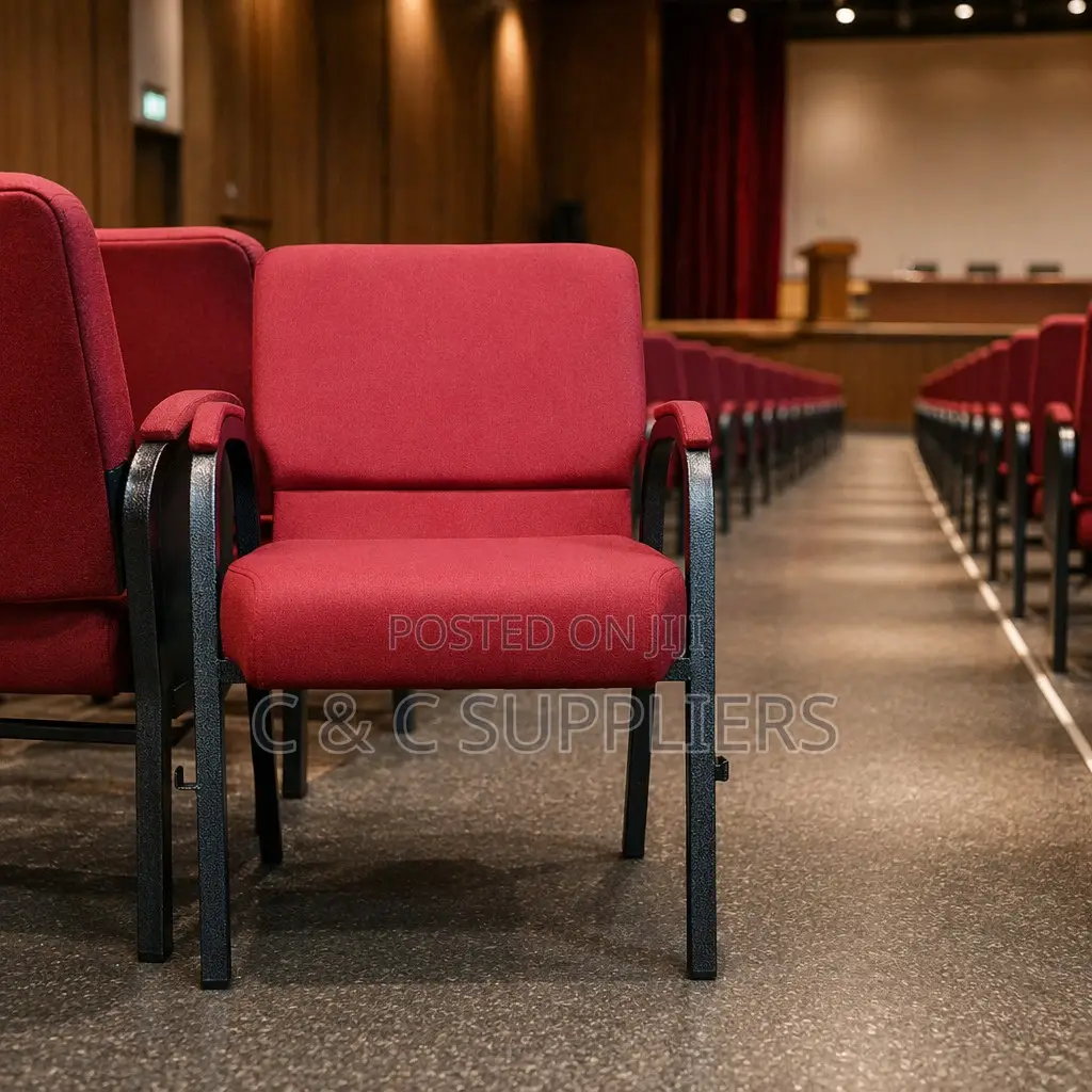 Modern Interlocking Conference Chair.