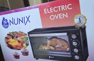 Nunix Electric Home Oven 60l With Rosteries