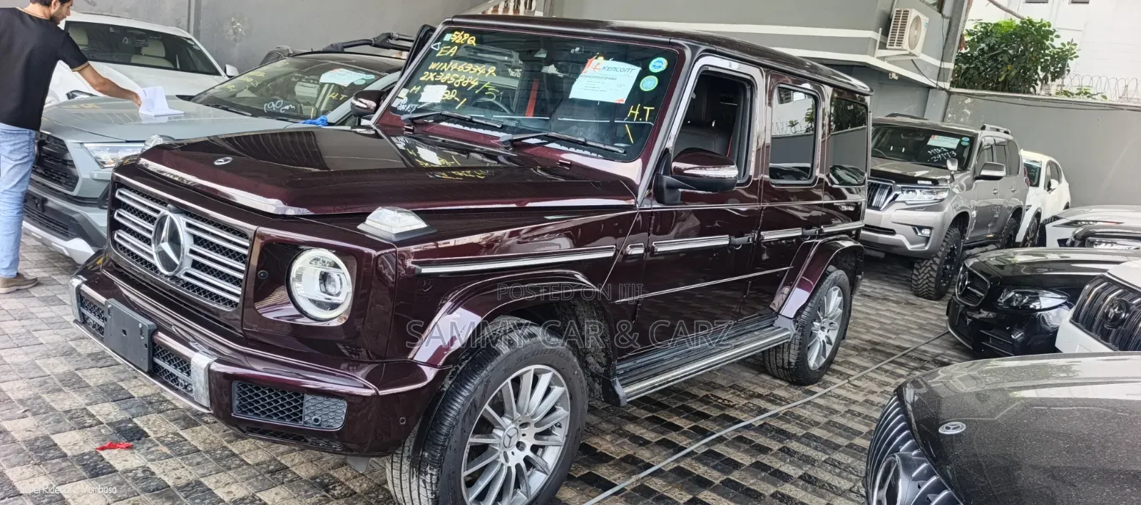 Mercedes-Benz G-Class 2021 Maroon