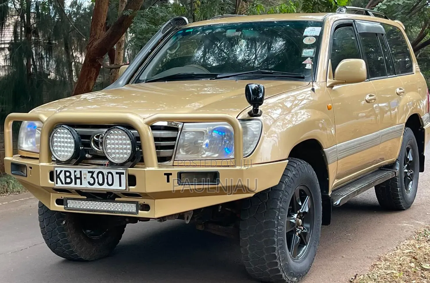Toyota Land Cruiser Prado 2003 Gold
