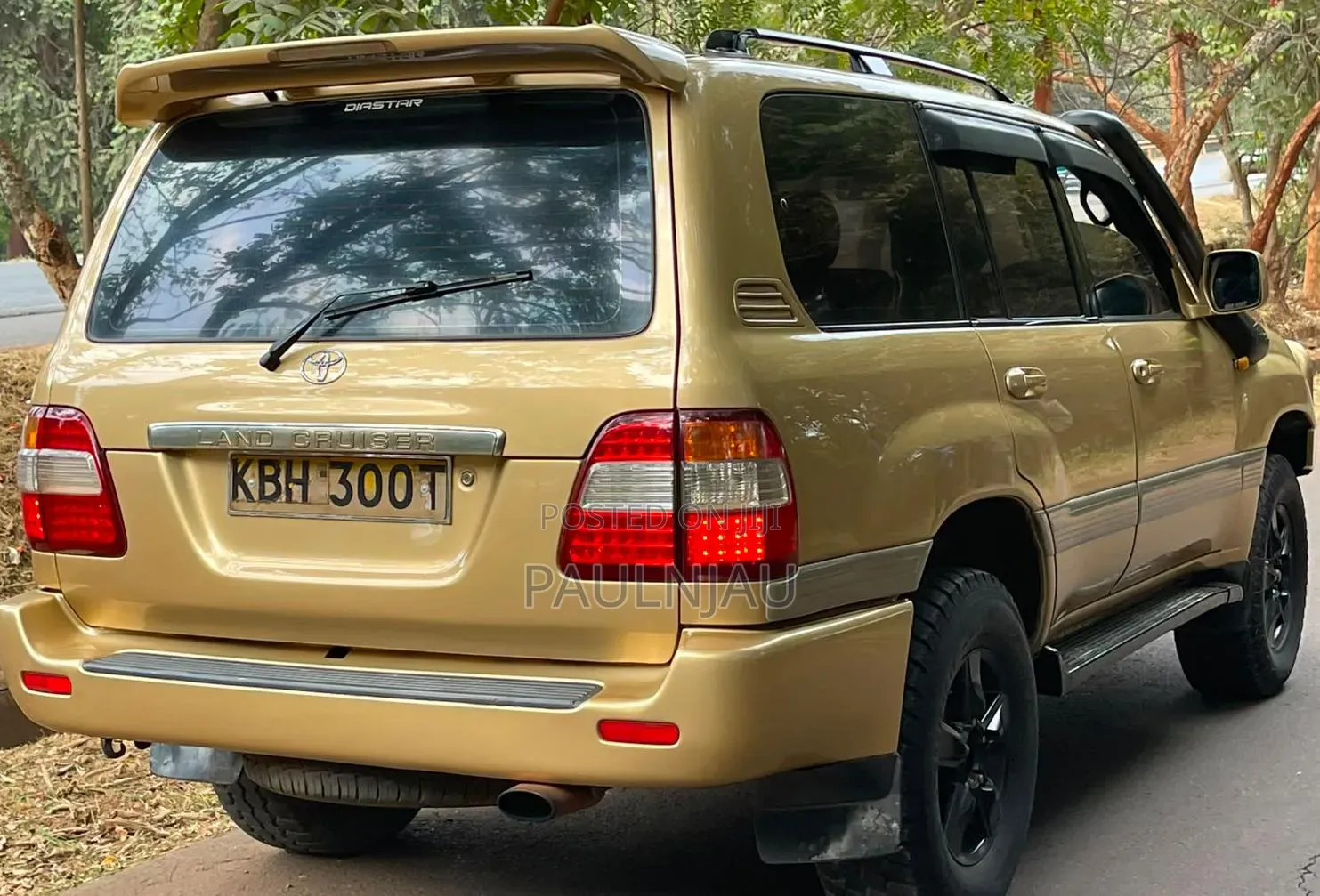 Toyota Land Cruiser Prado 2003 Gold