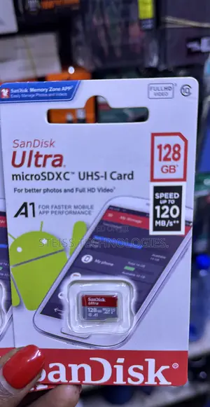 128GB Sandisk Memory Card