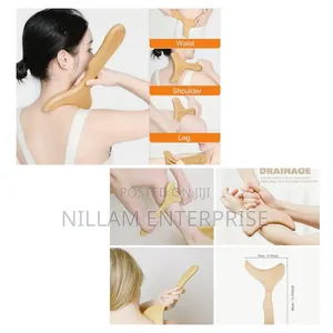 Wooden Lymphatic Drainage Massager