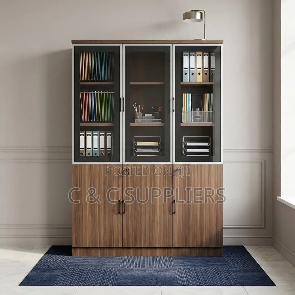 Executive 3-Doors Document Cabinet.