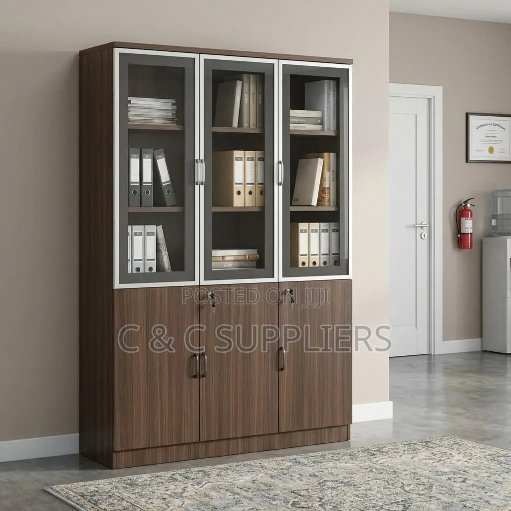 Executive 3-Doors Document Cabinet.